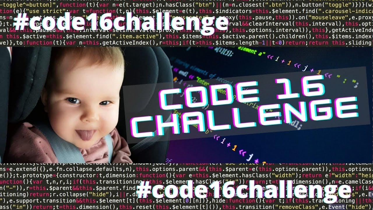 #code16challenge