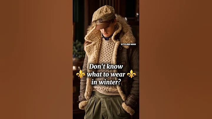 ⚜️ 5 Men's Looks for Winter ⚜️ #stylishman #oldmoney