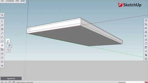 Creating simple 3D models using Google Sketchup - BEGINNERS