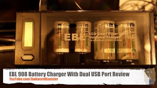 EBL 908 Battery Charger With Dual USB Port Review