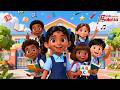 Time to Go to School | English Nursery Rhymes for Children's | Galatta Kids | School Song