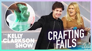 Kelly Clarkson’s 7 Most LOL-Worthy Crafting Moments 😂Ft. David Dobrik | Digital Exclusive