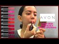 AVON TRUE COLOR PERFECTLY MATTE LIPSTICKS | INCLUDE SOME MUSIC FOR HEARING COMMUNITY #15