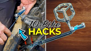 10 Hacks and tips for mountain bikers
