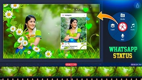 Nature Style Frame Effect Amazing Whatsapp Status Video Editing in KineMaster | @Technical Sukkur