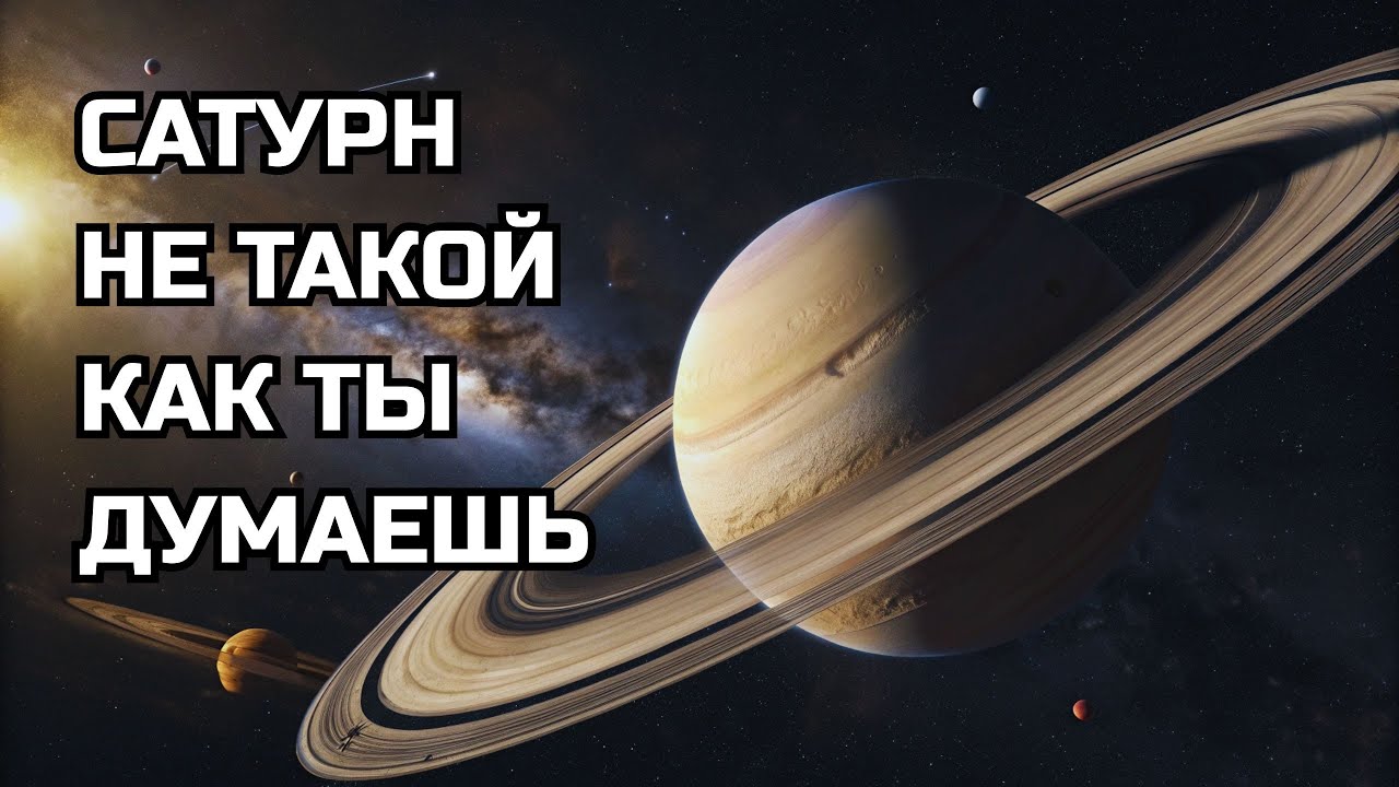 Сатурн — самая странная планета Солнечной системы: факты, которые звучат как фантастика