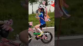 Nhiều người tưởng cô bé này là thần đồng xe đạp… nhưng sự...