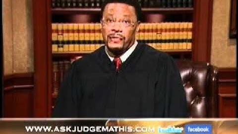 Ask Judge Mathis - May 2, 2011