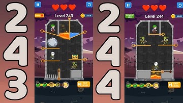 Pull Pin Master Level 243 & 244