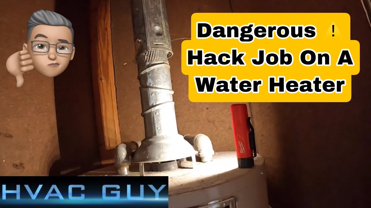 Dangerous ⚠️ Water Heater! How Do They Sleep At Night? YouTube