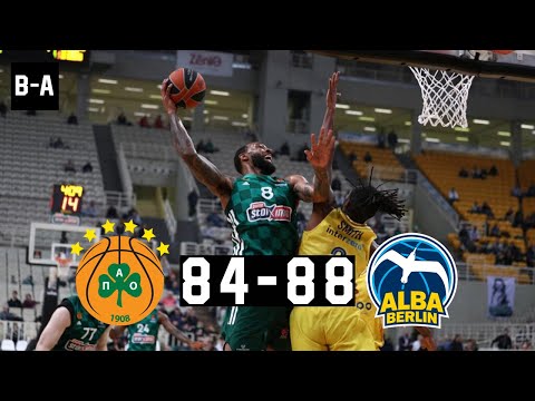 Panathinaikos - Alba Berlin 84-88 | Full Highlights | Euroleague Round 33 | 07.04.2023