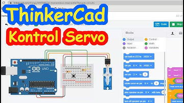 Kontrol Motor Servo Menggunakan Arduino | Thinkercad
