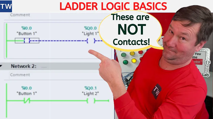 Siemens PLC Basics.  Normally Open and Normally Closed the EASY WAY!