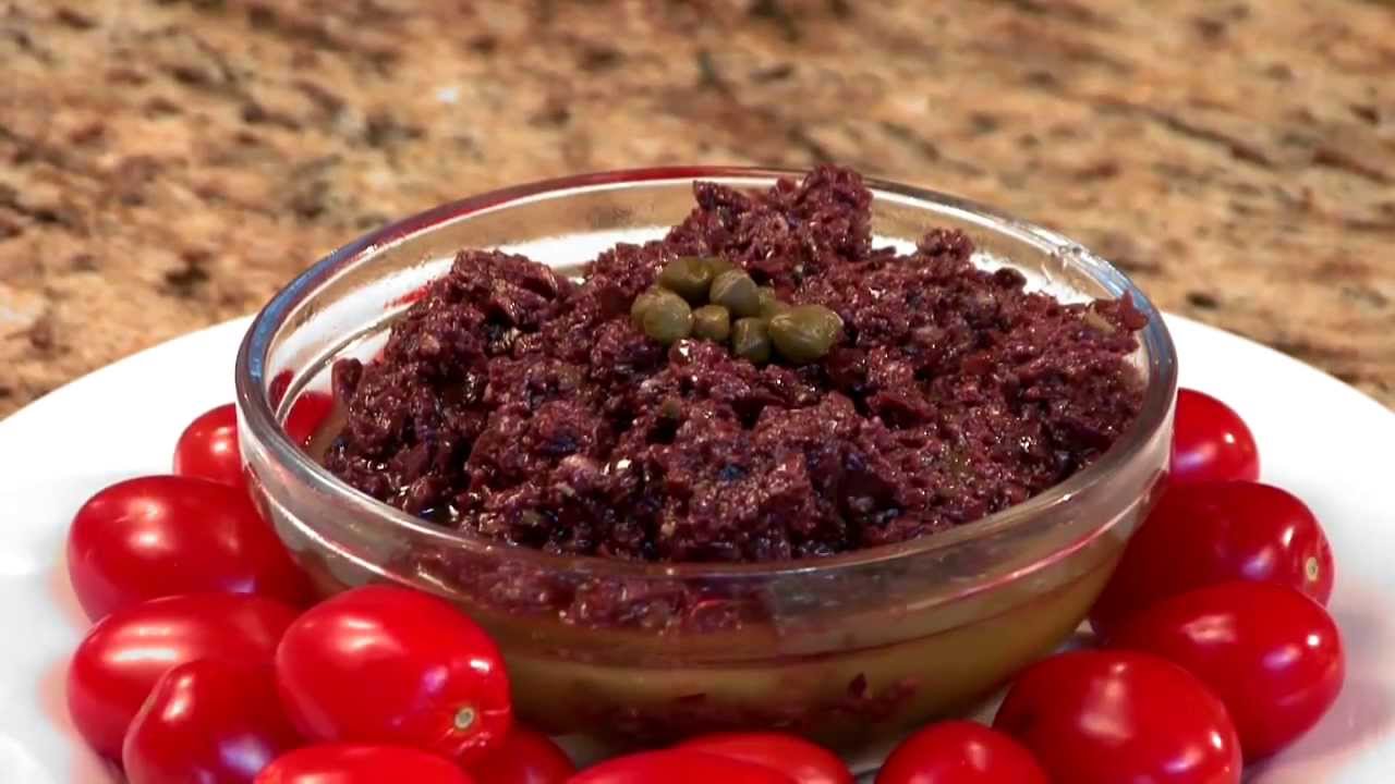 How to Make Olive Tapenade YouTube