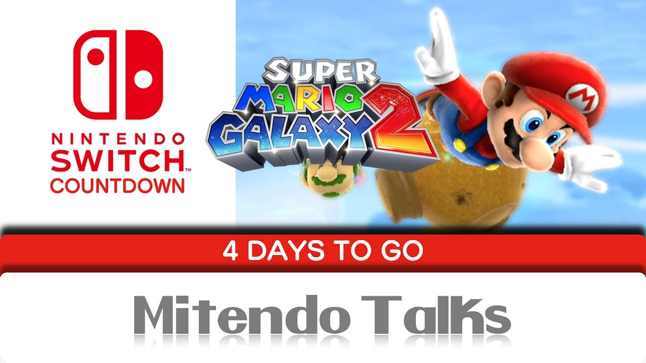 angivet form båd Nintendo Switch Countdown: 4 Days To Go - Super Mario Galaxy 2 on Wii -  YouTube