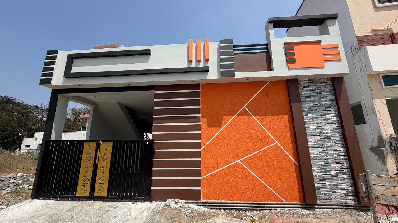 Ground Floor இல் மட்டும் வடக்கு பார்த்து கட்டப்பட்ட 2BHK வீடு. 📞9965665227.