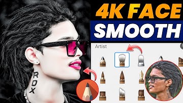 4K HDR Face smooth HD Face Smooth photo Editing || Autodesk Sketchbook Face Smooth Photo Editing ||