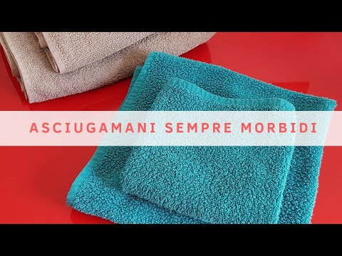 Video: Come Pulire Gli Asciugamani Di Spugna Mantenendoli Morbidi