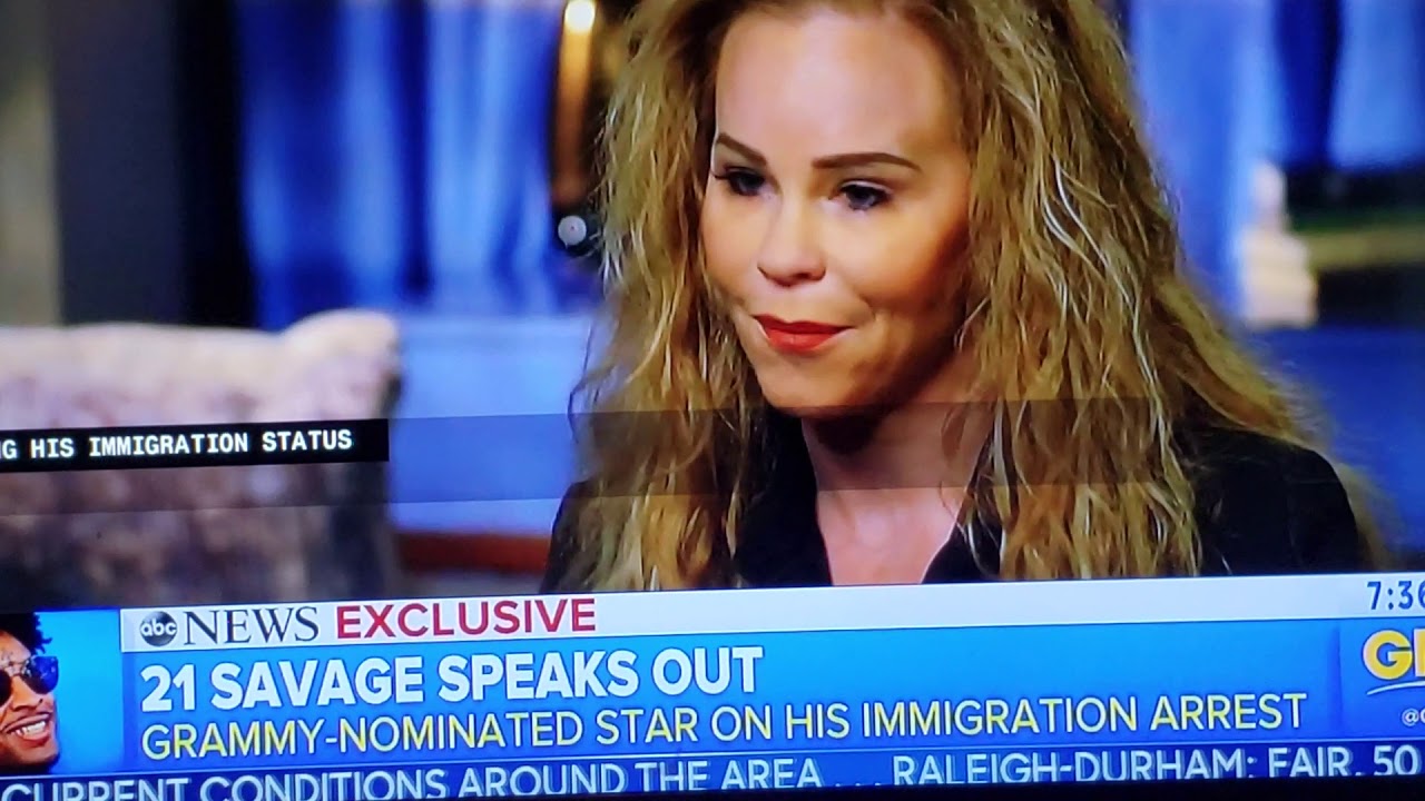 21 Savage deportation interview GMA