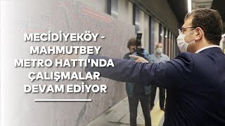 Mecidiyeköy - Mahmutbey Metro Hattında Incelemelerde Bulunduk Resimi