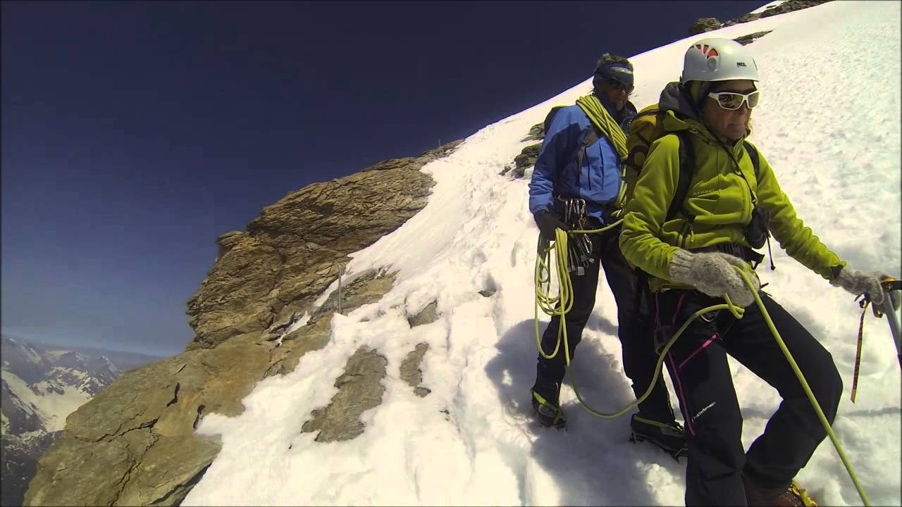 Solo climb of The Jungfrau, Switzerland - YouTube