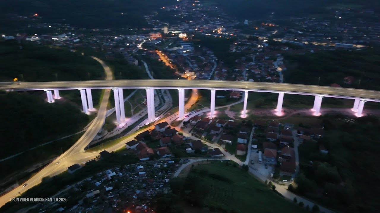 Dron Video - Vladičin Han 1/6/2025 #djiair3 #dji