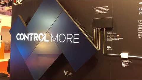 Do More With The Lindy Flexible Video Wall Scaler @ ISE 2018
