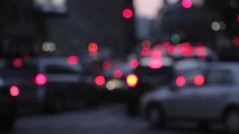 Traffic Night Lights Background Bokeh Blur City No Copyright Video   YouTube 2