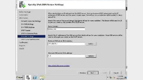 Installing and Uninstalling DHCP and DNS Roles in Win Server 2008