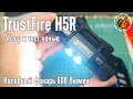 TrustFire H5R - Налобный фонарь с зарядником на 600 Люмен.