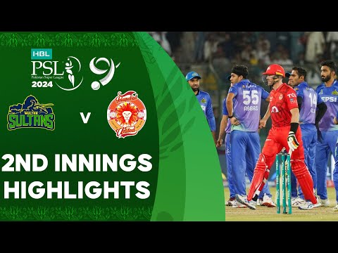 2nd Innings Highlights | Multan Sultans vs Islamabad United | Match 34 | Final | HBL PSL 9 | M1Z2U