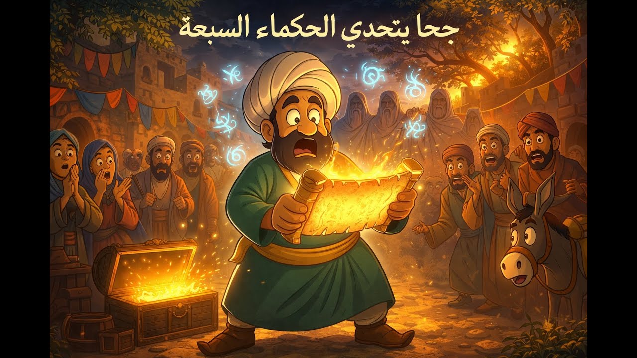 جحا و الميراث 😲هل ترك الاجداد المال ام الفقر ماتظنة مالا 🏺✨