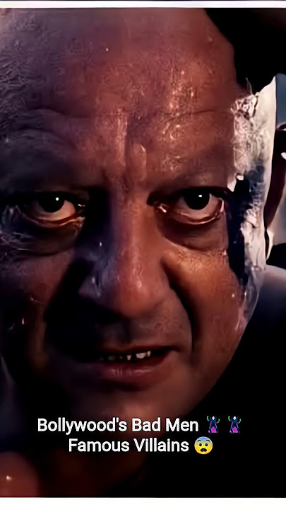 Bollywood's Bad Men🦹‍♀️🦹‍♂️Famous Villains 😨 #villain#amrishpuri#shaktikapoor#shortfeed#trending#fyp