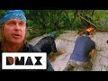 Cody And Joe Battle To Protect Fire From Rain And High Tides | Dual Survival