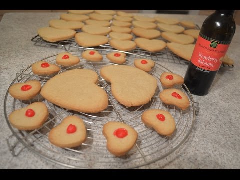 How to Bake Strawberry Balsamic Shortbread Cookies: Wine Country Kitchens with Kimberly