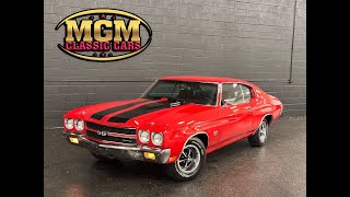 1970 Chevrolet Chevelle SS-FACTORY