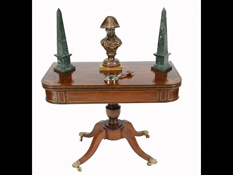 Regency Card Table