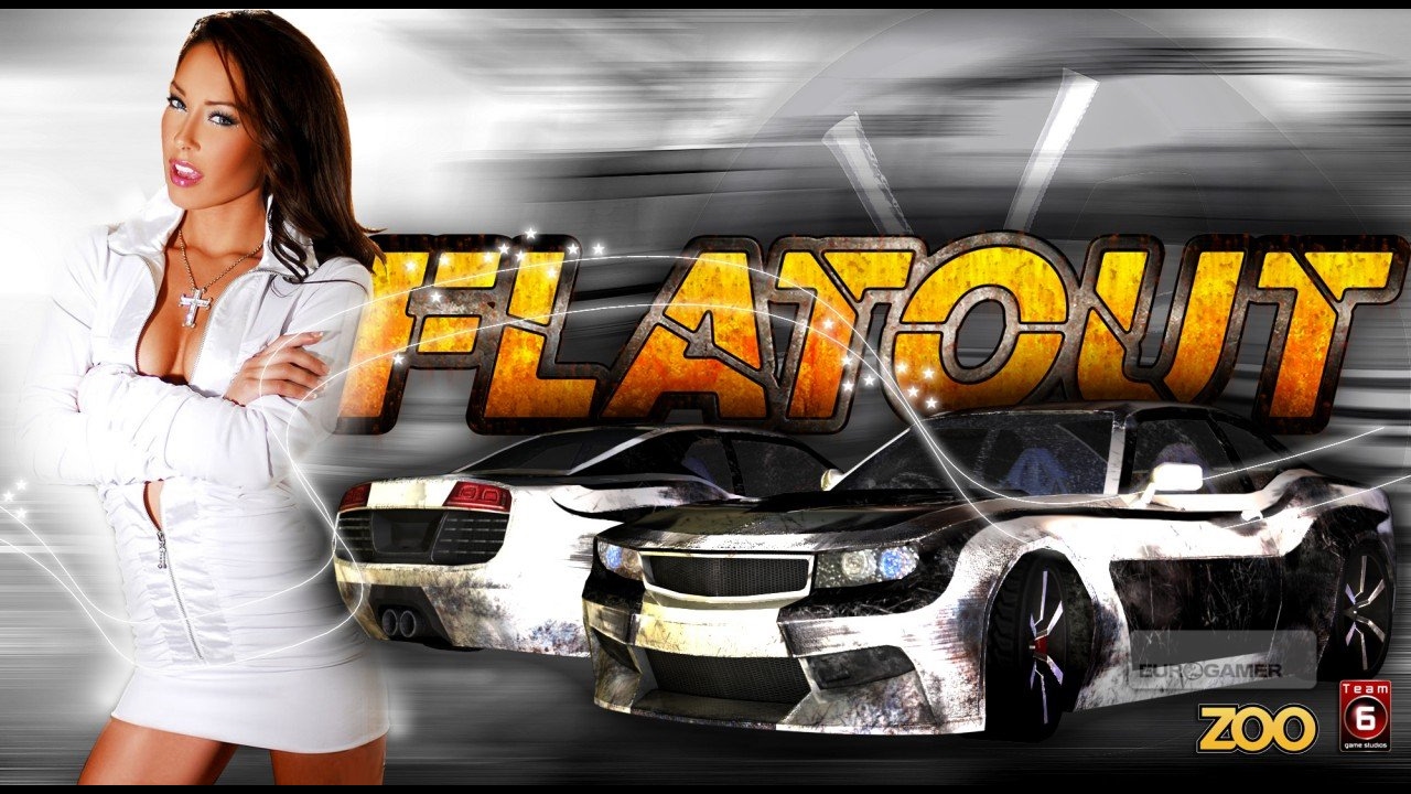 FlatOut 1 трейлер геймплей