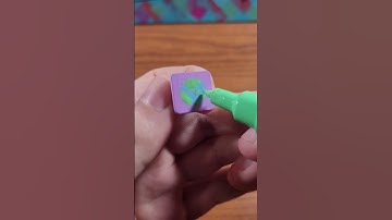 Drawing BUT on a KEYBOARD with Posca Markers! E for Earth! Part 16!