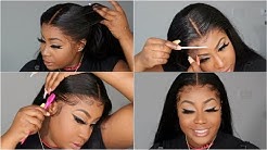 STEP BY STEP BABY HAIRS TUTORIAL | DOUBLELEAFWIG