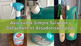 Celebrity Avis sur la Simple Solution - Détachant et désodorisant pour chiens - Nettoyant enzymatique avec pou Wealth
