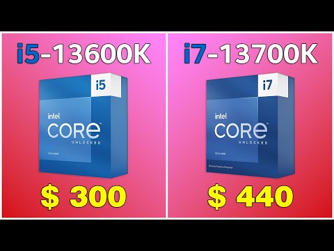 i5-13600K vs i7-13700K Gaming Test with RTX 4090