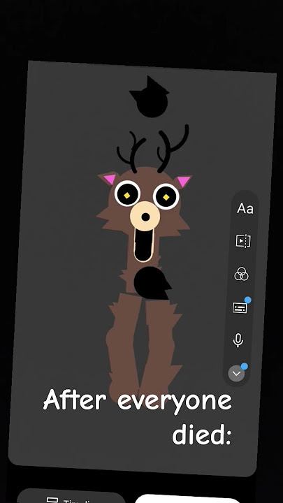 ||The Deer🦌Be Like#99nightintheforest #emoji #rusa