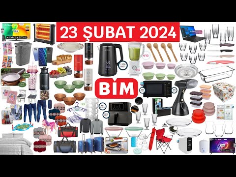 RESMİ KATALOGDAN ✅| BİM 23 ŞUBAT 2024 | BİM İNDİRİMLERİ | ÇEYİZLİK MUTFAK | Bim Aktüel Kampanya