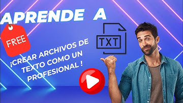 Crea Archivos de Texto como un Profesional con Bloc de Notas! Tutorial Completo