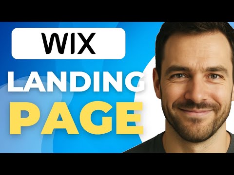How To Create A Landing Page On Wix 2025 Step by Step - YouTube