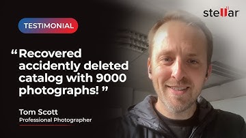 Stellar Data Recovery for Mac- Customer Testimonial