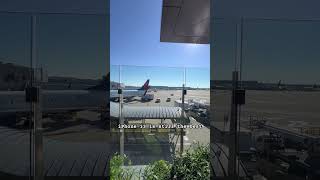 View from the Centurion Lounge patio in Atlanta. #travel #explore #iphone #iphone13 #iphone17