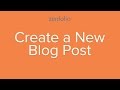 How to blog - creating a new blog post in Zenfolio | Zenfolio Classic