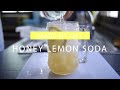 Honey lemon soda